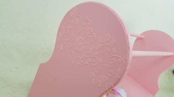 Porta Tiaras mdf Rosa