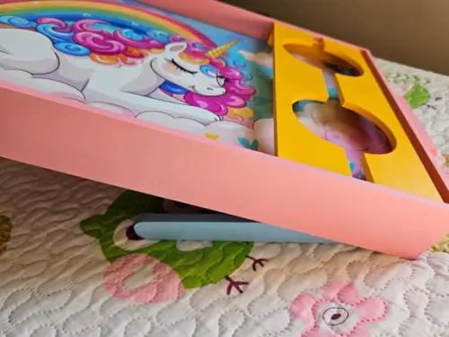 Bandeja Infantil mdf para Café da Manhã personalizada