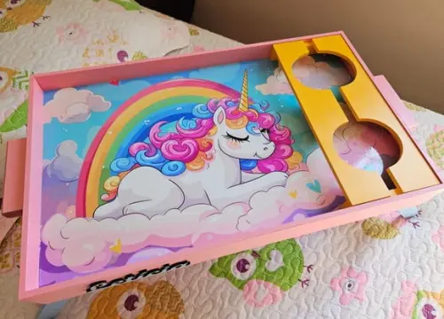 Bandeja Infantil mdf para Café da Manhã personalizada