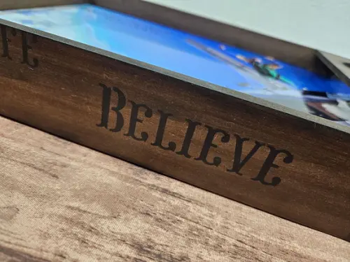 Bandeja mdf para Café da Manhã Personalizada com Foto