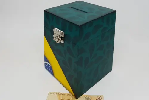 CAIXA COFRE BRASIL