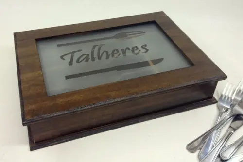Caixa Porta Talheres