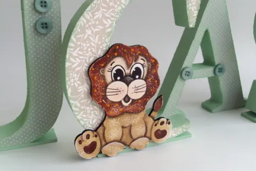 LETRAS 3D PERSONALIZADAS SAFARI