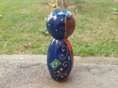 Nossa Senhora Aparecida em madeira