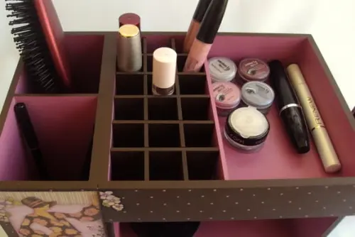 ORGANIZADOR DE MAQUIAGEM VINTAGE