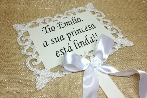 PLACA DE CASAMENTO PERSONALIZADA PÉROLAS