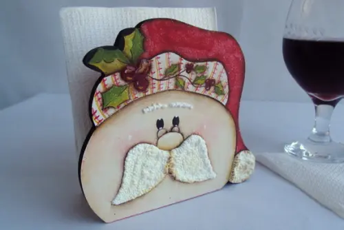 PORTA GUARDANAPO PAPAI NOEL