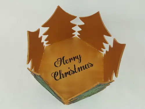PORTA PANETONE PINHEIROS DE NATAL