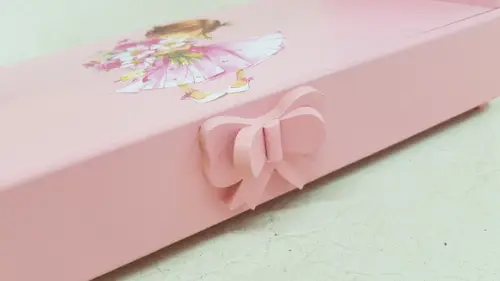 Porta Tiaras mdf Rosa