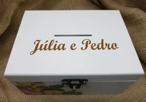 CAIXA COFRE WEDDING