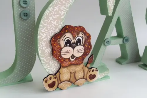 LETRAS 3D PERSONALIZADAS SAFARI