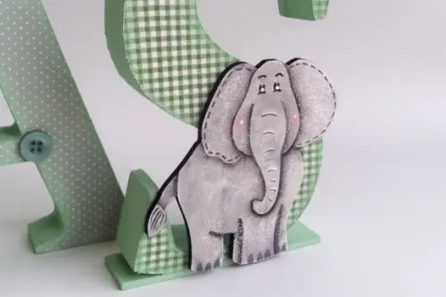 LETRAS 3D PERSONALIZADAS SAFARI
