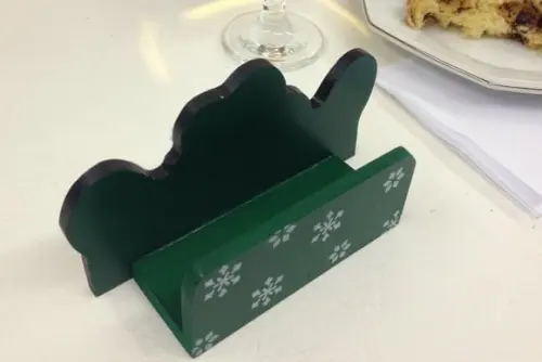 PORTA GUARDANAPO BONECO DE NEVE