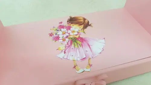Porta Tiaras mdf Rosa