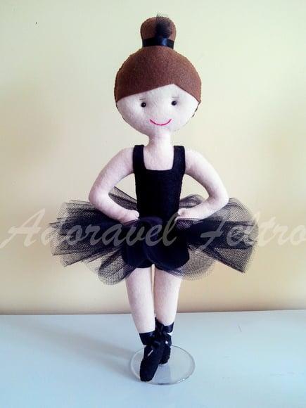 Bailarina Cisne Negro (37 cm)