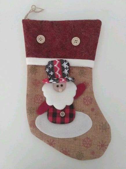 Bota do Papai Noel 22x34 cm
