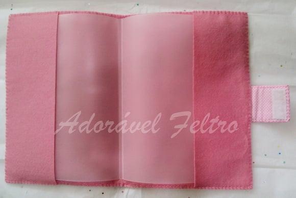Capa Carteira de Vacinas Bonequinha