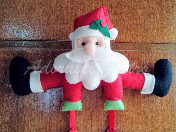 Enfeite de Natal -papai Noel