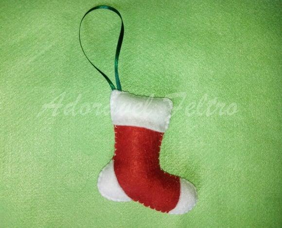 Enfeite de Natal-Meia do Papai Noel