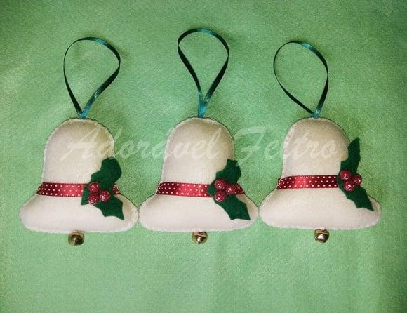 Enfeite para Árvore de Natal-sino