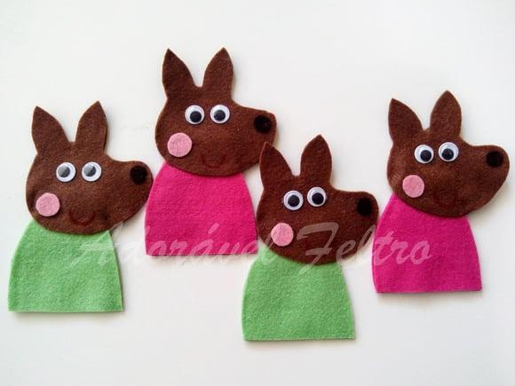 Kit 2 Dedoches - Temas Variados