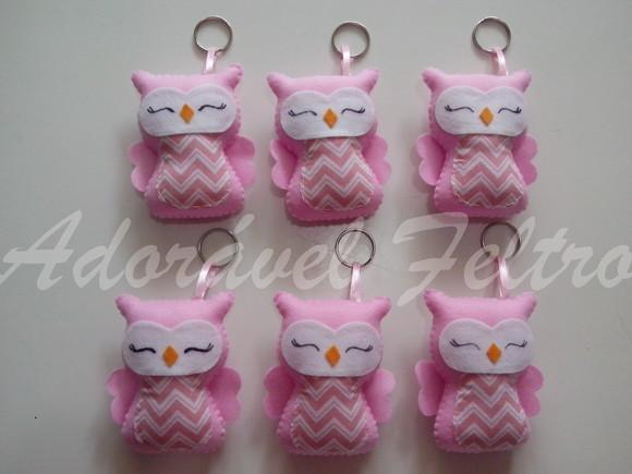 Kit 3 Corujinhas (lembrancinha ou decorativa)