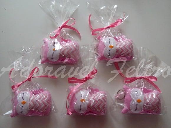Kit 3 Corujinhas (lembrancinha ou decorativa)