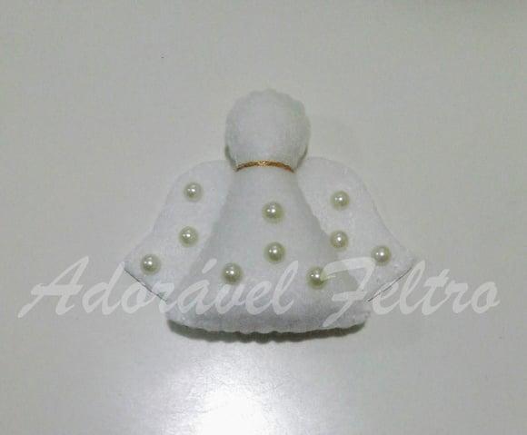 Kit 3 Enfeites para Árvore de Natal Anjo