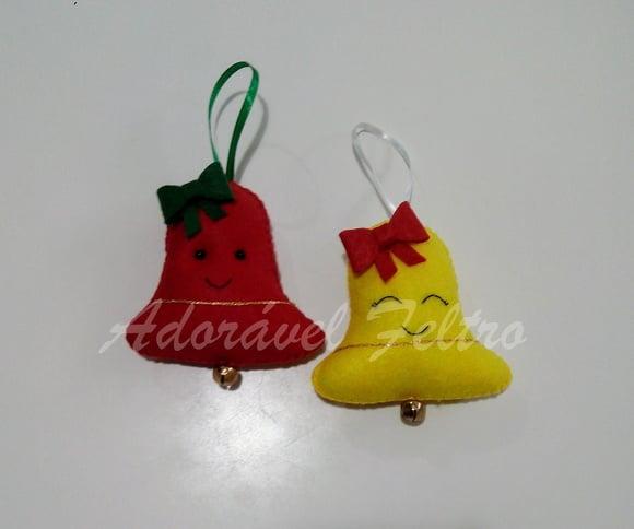 Kit 3 Enfeites para Árvore de Natal-Estrela