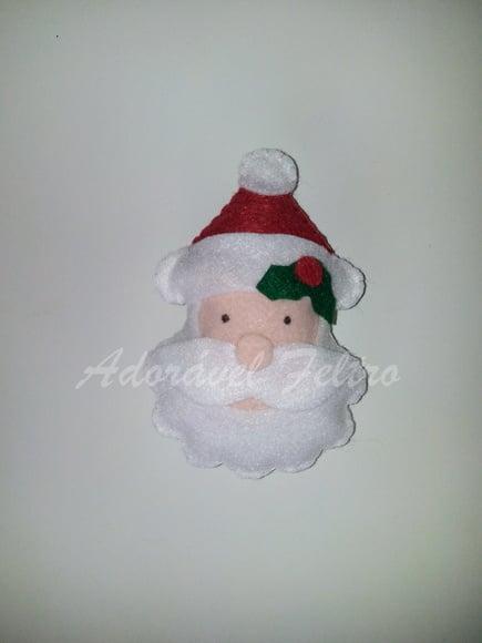 Kit 3 Enfeites para Árvore de Natal-Papai Noel