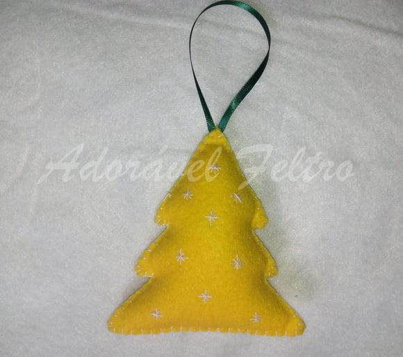 Kit 3 Enfeites para Árvore de Natal-pinheiro
