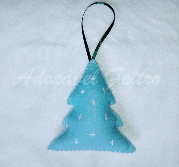 Kit 3 Enfeites para Árvore de Natal-pinheiro