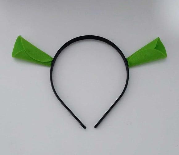 Kit 3 Tiaras Orelhas de Shrek