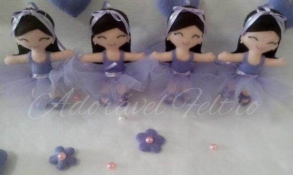 Lindo Móbile Boneca Bailarina (Aro 25cm)