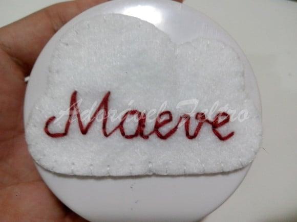 Móbile Balões, Nuvens e Menina - Maeve