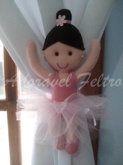 Prendedor de Cortina -Bailarina (18cm)