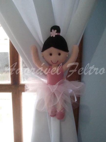 Prendedor de Cortina -Bailarina (18cm)