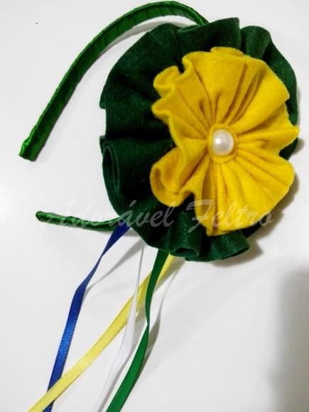 Tiara Flor Cores do Brasil