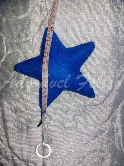 Varal Estrelas em Feltro - 2,5m