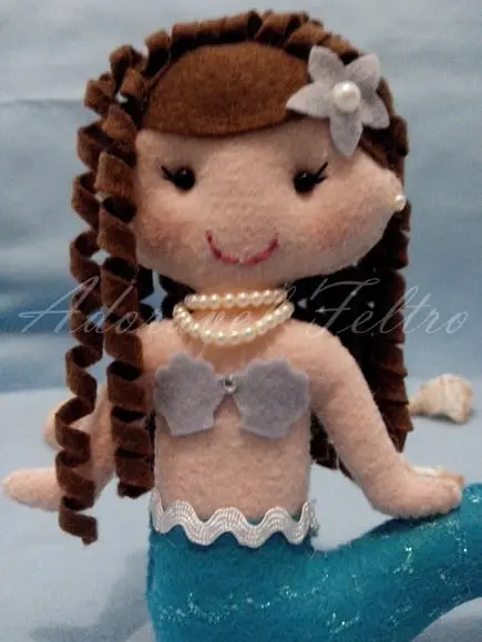 Boneca Sereia 15cm