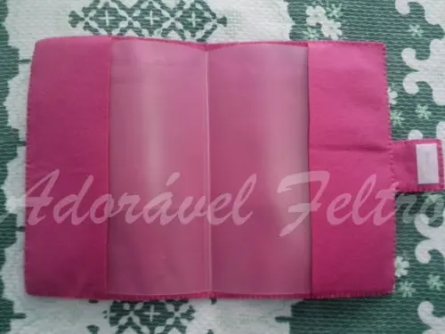 Capa Carteira de Vacinas Bonequinha