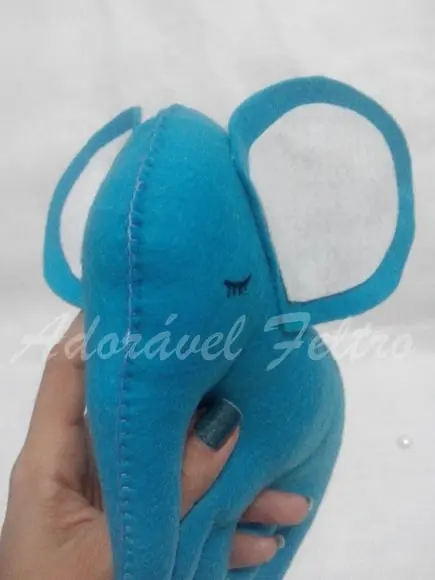 Elefante em Feltro