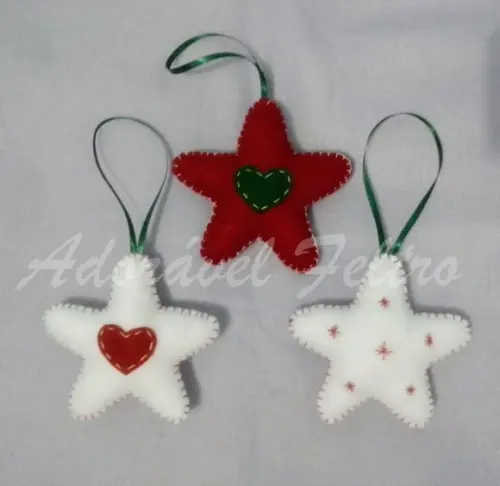 Enfeite para Árvore de Natal-Estrela