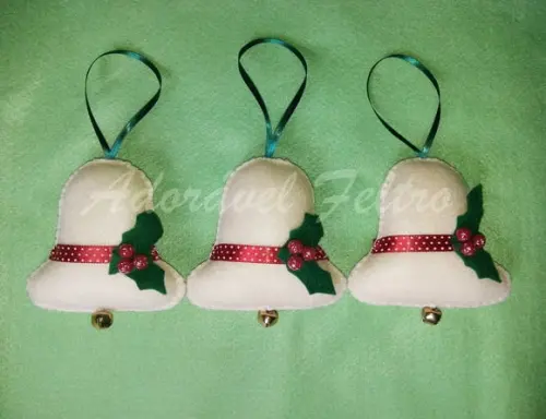 Enfeite para Árvore de Natal-sino