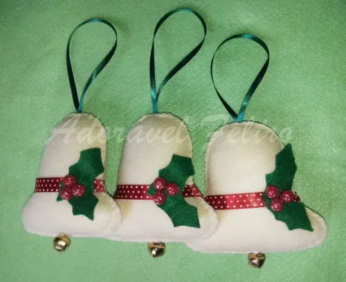 Enfeite para Árvore de Natal-sino