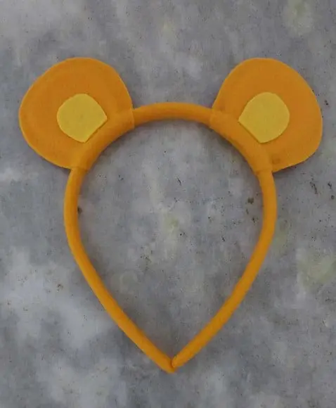 Kit 2 Tiaras Orelhas de Urso (encapada)