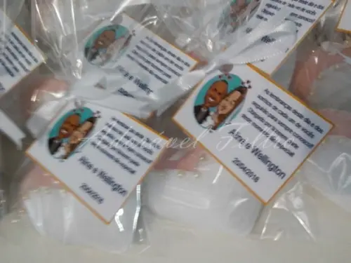 Kit 3 Chaveiros Coração em Feltro