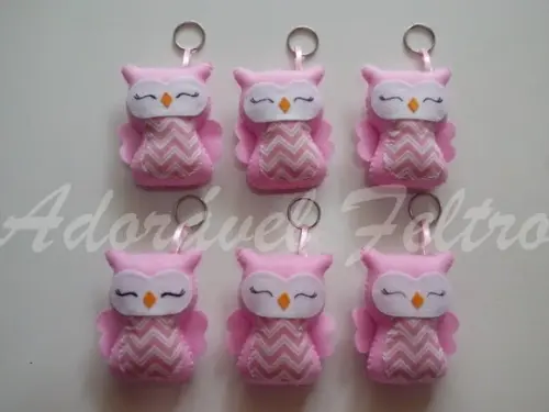 Kit 3 Corujinhas (lembrancinha ou decorativa)