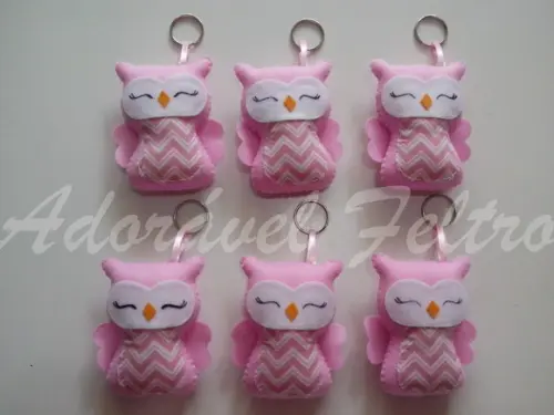 Kit 3 Corujinhas (lembrancinha ou decorativa)