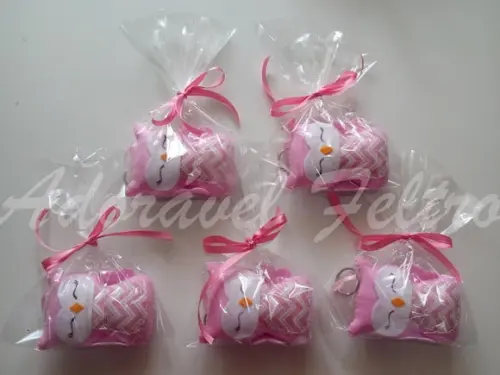Kit 3 Corujinhas (lembrancinha ou decorativa)